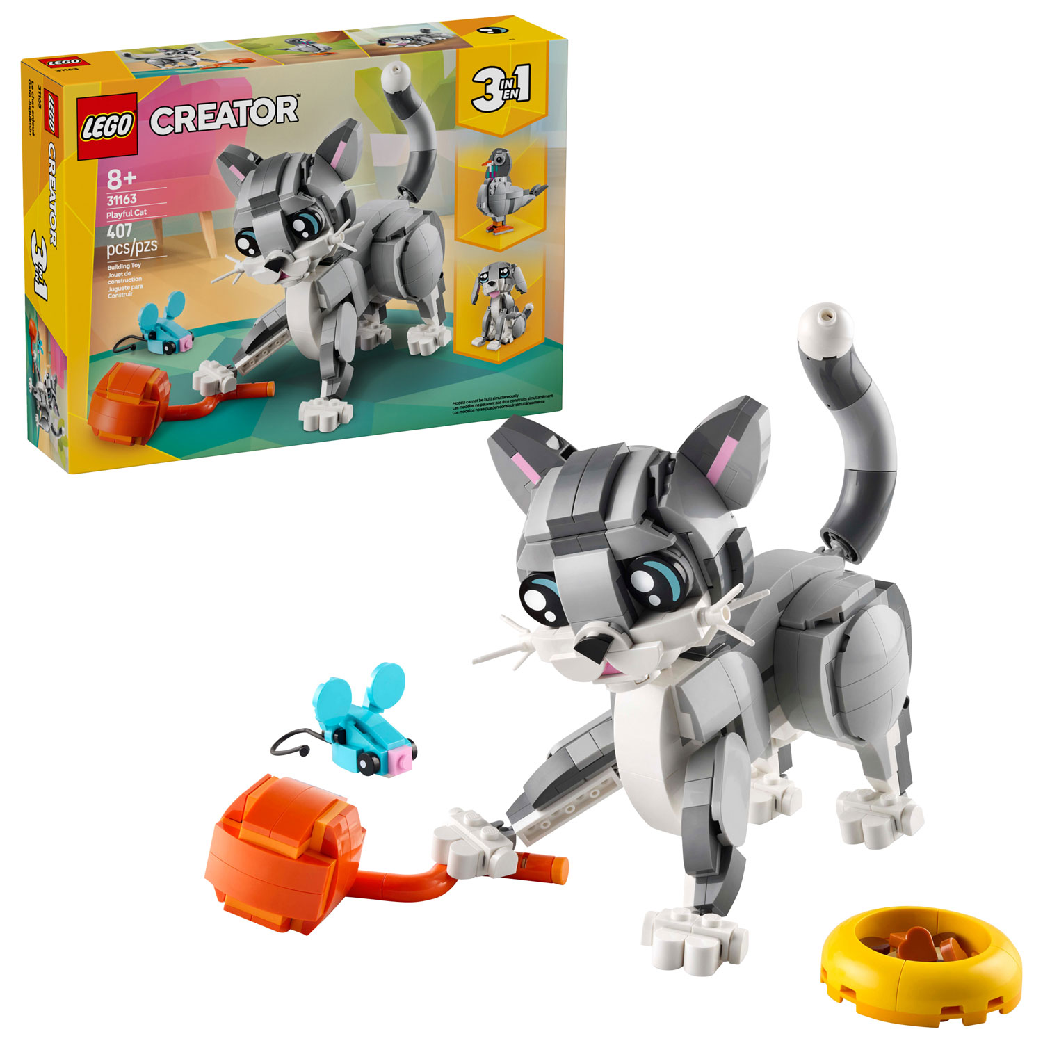 LEGO Creator : Le chat enjoué - 407 pièces