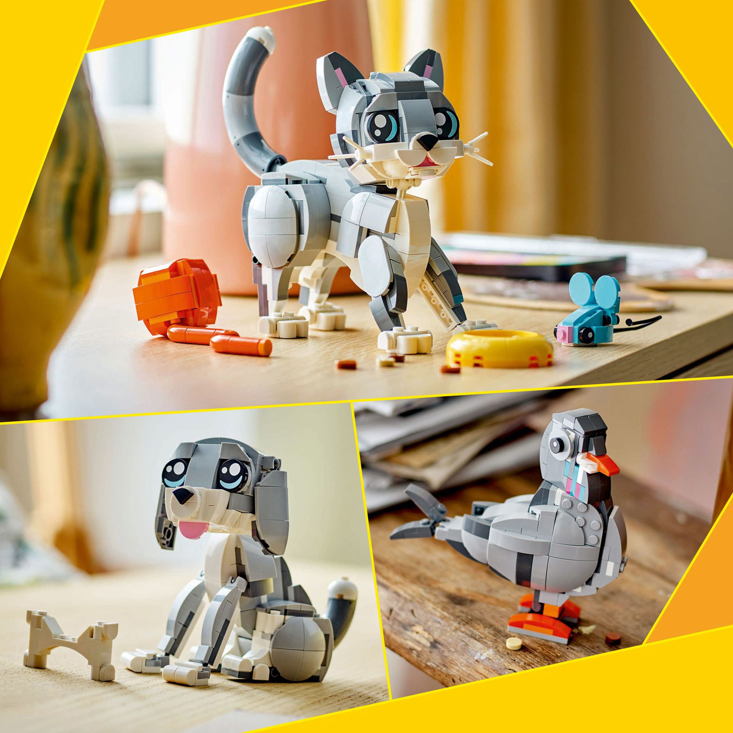 LEGO Creator : Le chat enjoué - 407 pièces
