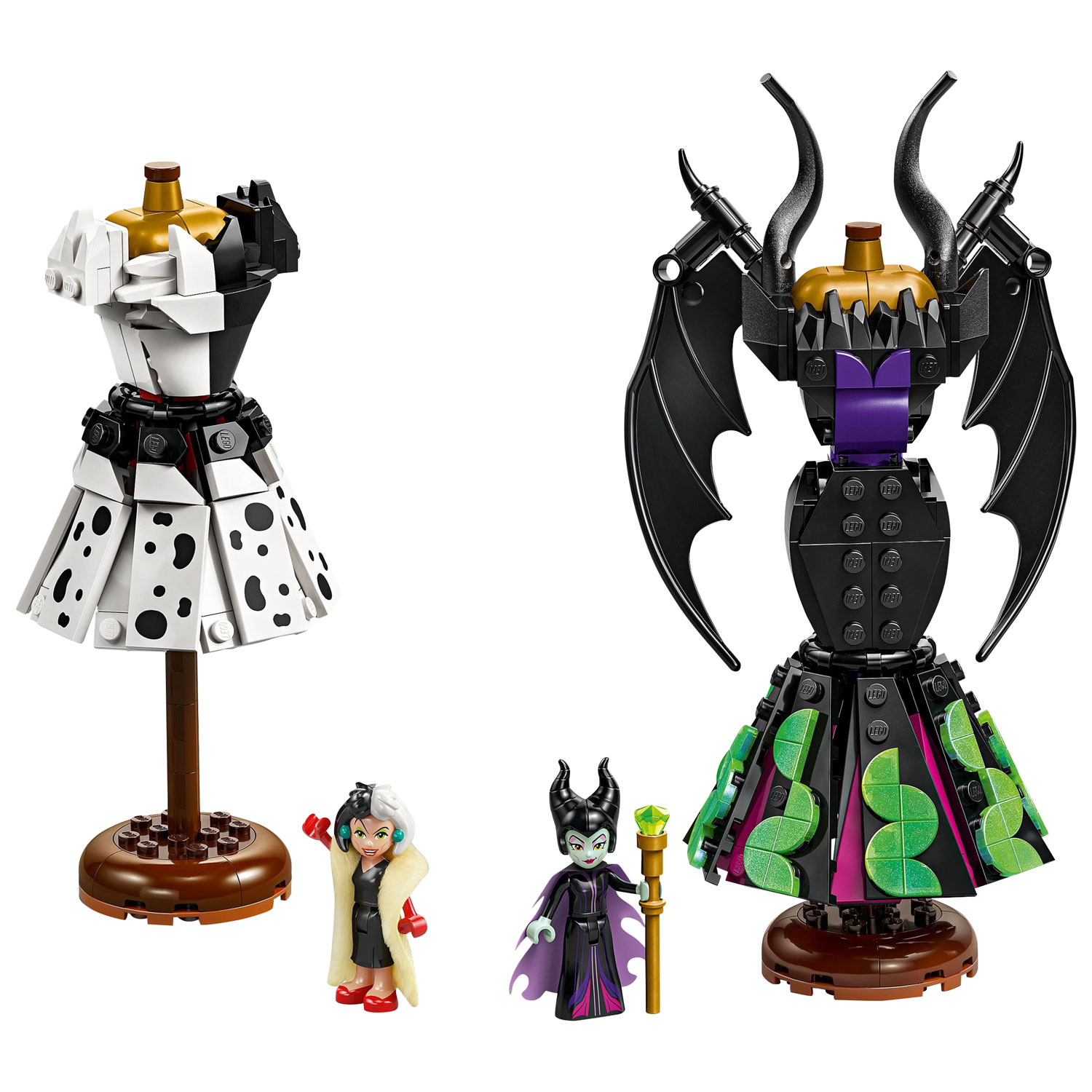 LEGO Disney: Les robes de Maléfique et Cruella De Vil - 524 pièces