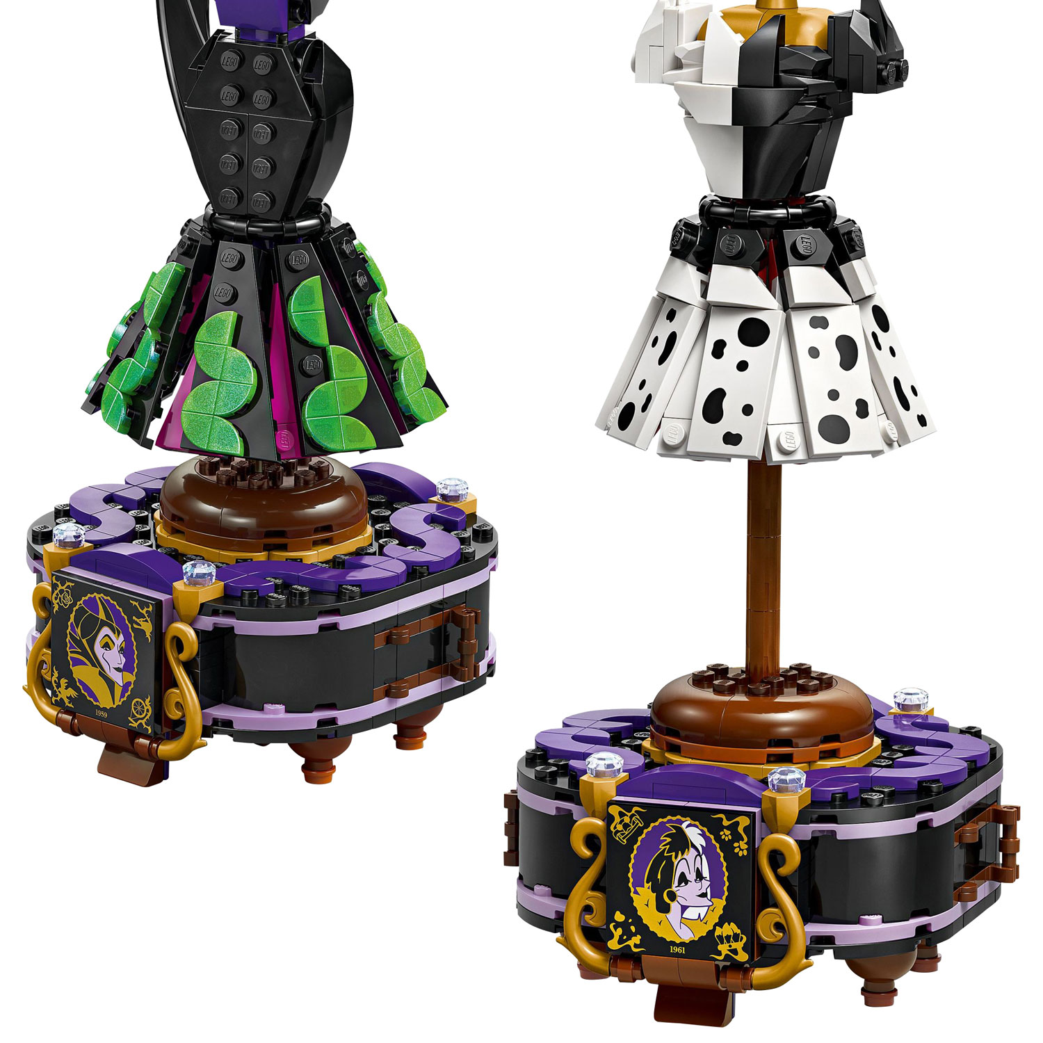 LEGO Disney: Les robes de Maléfique et Cruella De Vil - 524 pièces