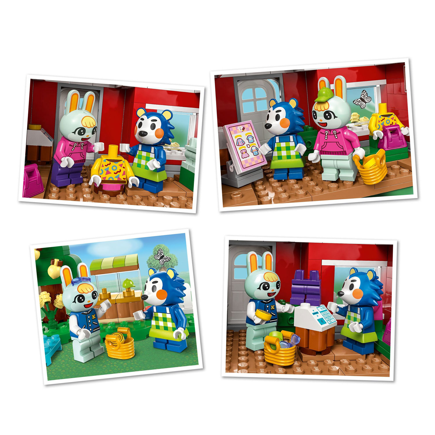 LEGO Animal Crossing: Able Sisters Clothing Shop - 322 Pieces