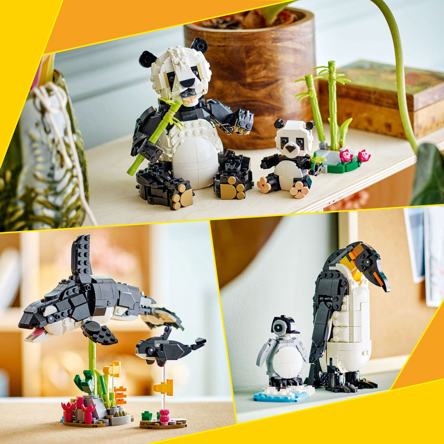 LEGO Creator: Wild Animals Panda Family - 626 Pieces