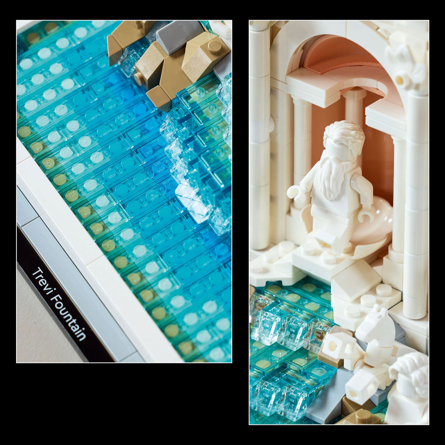LEGO Architecture : La fontaine de Trevi - 1880 pièces
