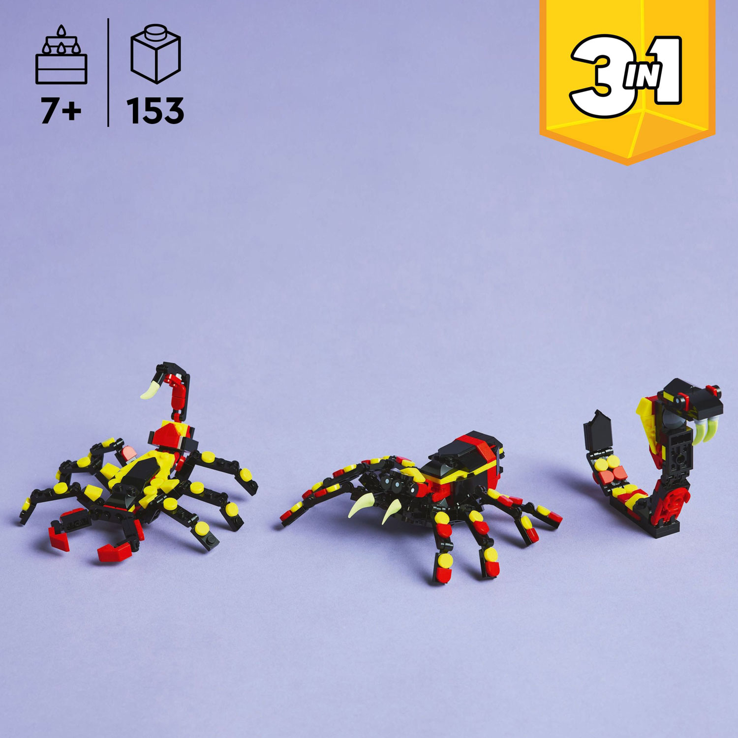 LEGO Creator : L'araignée étonnante - 153 pièces