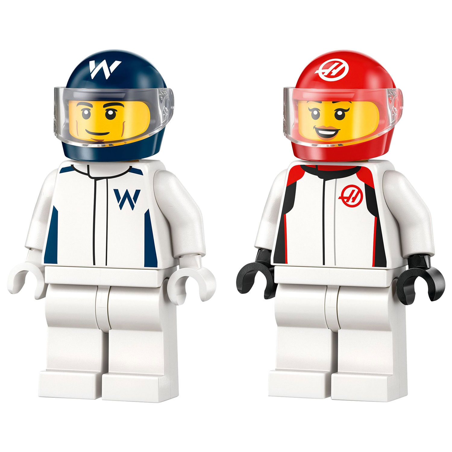 LEGO City : Les voitures de course de F1 Williams Racing et Haas F1 - 92 pièces