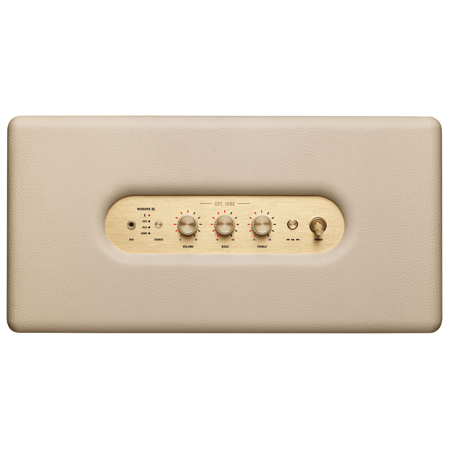 Marshall Woburn III Bluetooth Wireless Speaker - Cream