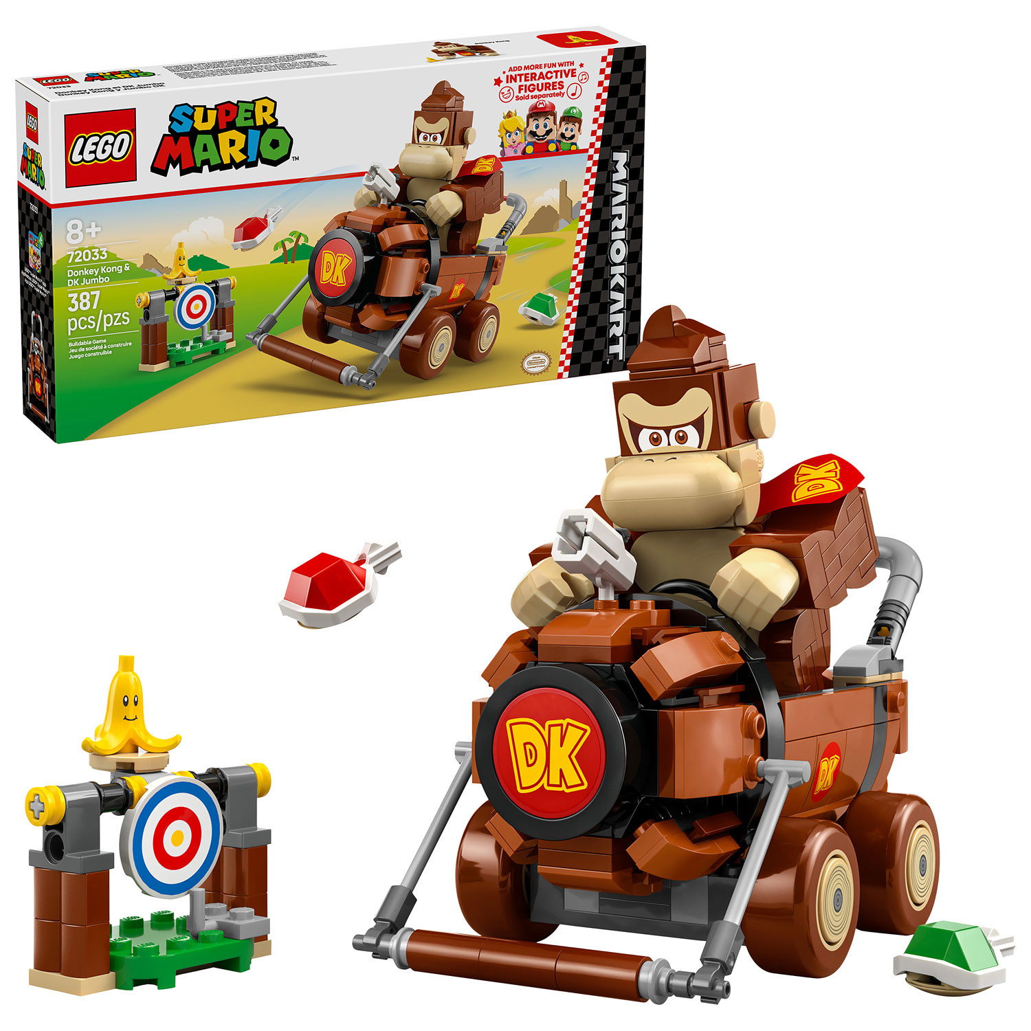 LEGO Super Mario: Mario Kart Donkey Kong - 387 Pieces