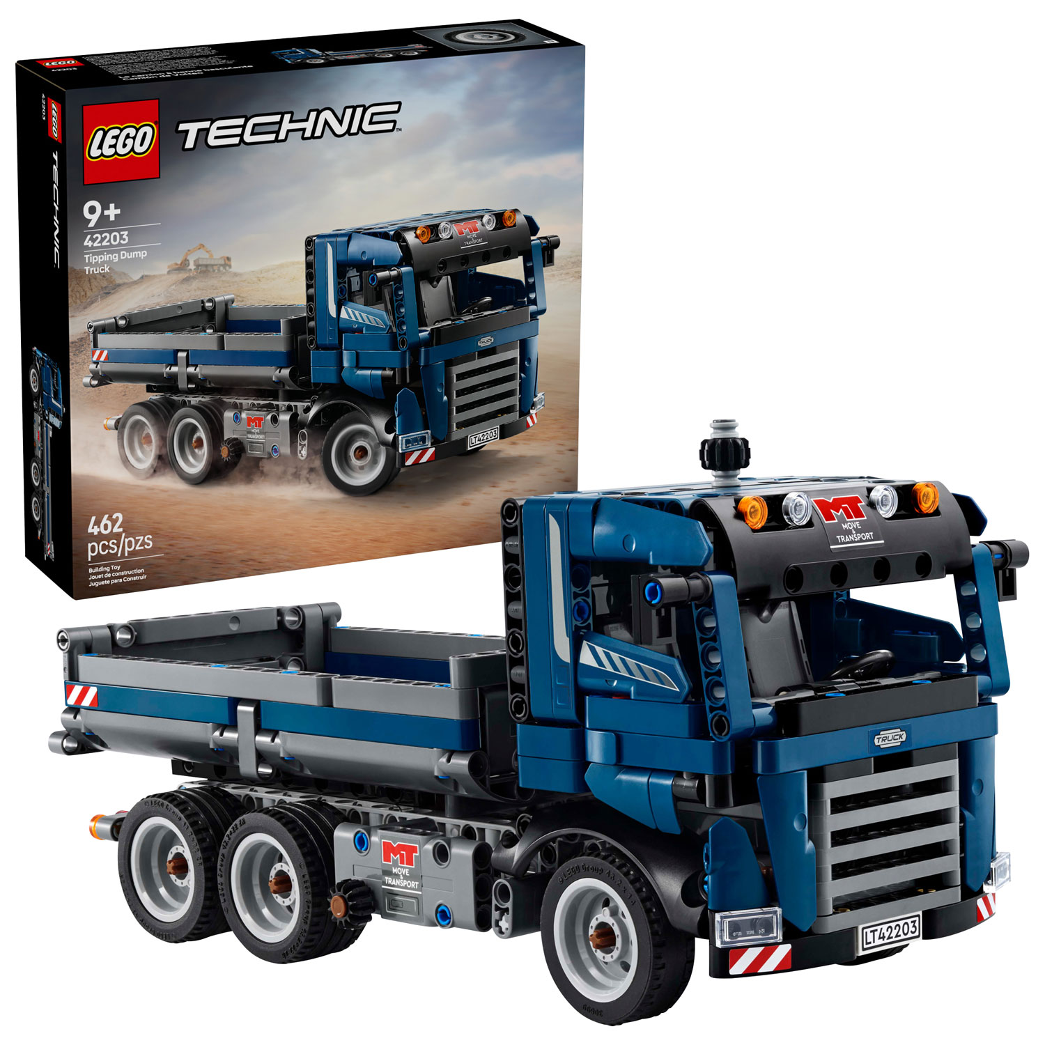 LEGO Technic : Le camion à benne basculante - 462 pièces