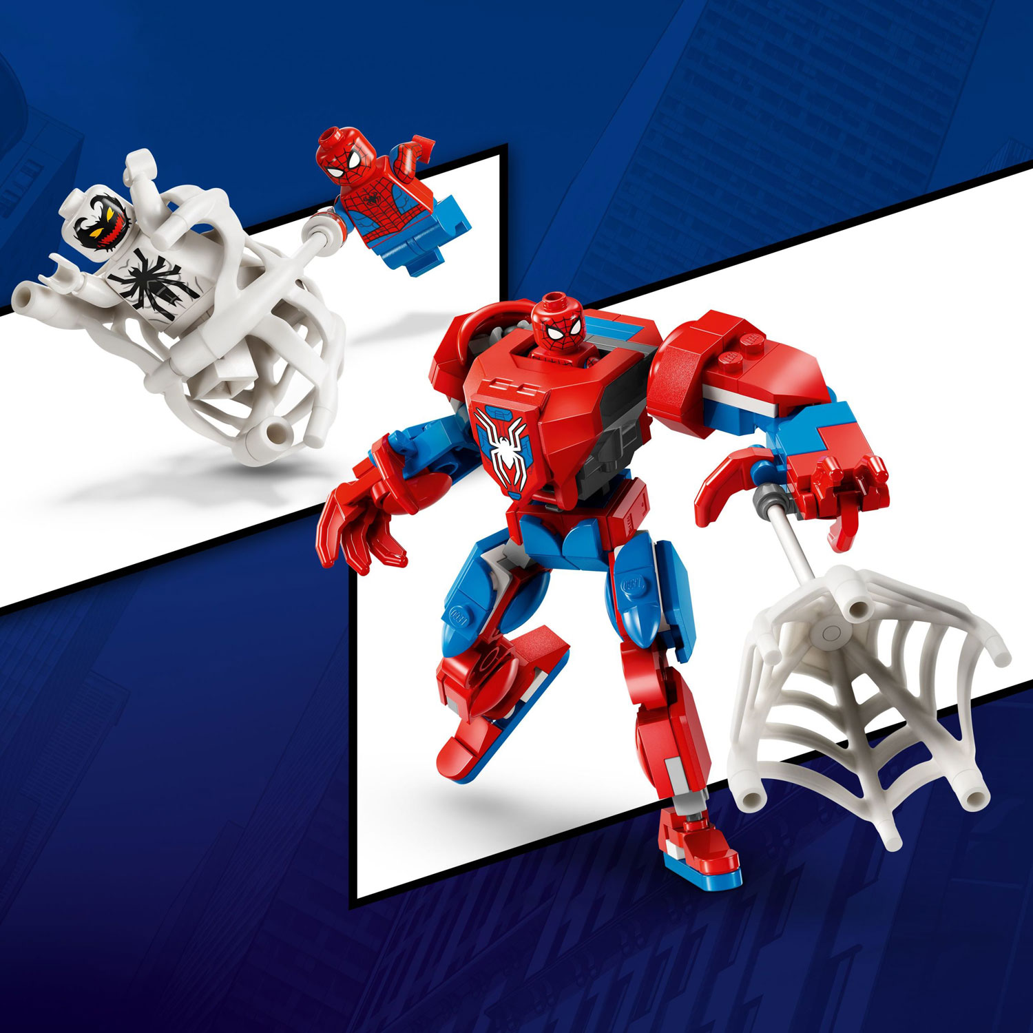 LEGO Marvel: Spider-Man Mech vs. Anti-Venom - 107 Pieces