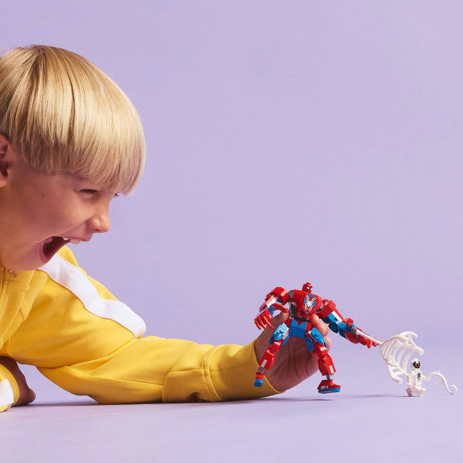 LEGO Marvel: Spider-Man Mech vs. Anti-Venom - 107 Pieces