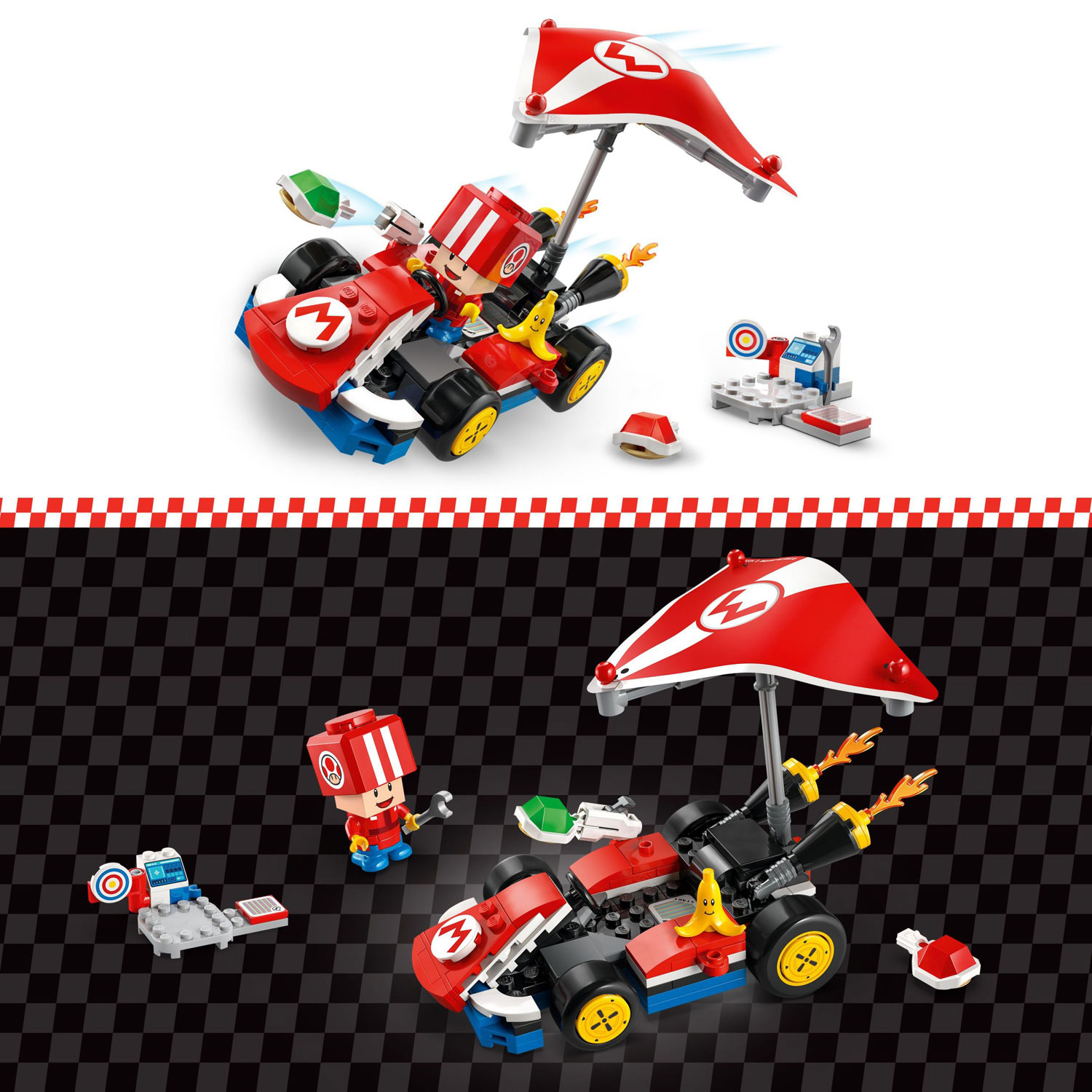 LEGO Super Mario : Toad de Mario Kart - 174 pièces