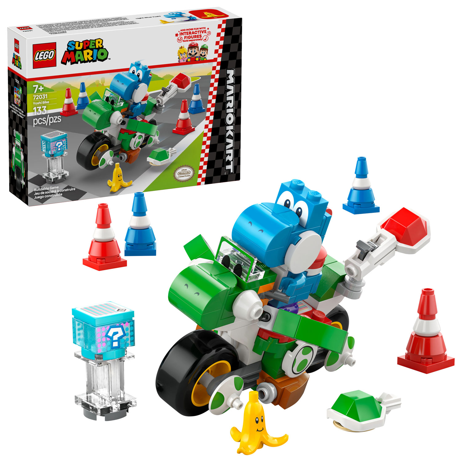 LEGO Super Mario: Mario Kart Yoshi - 133 Pieces