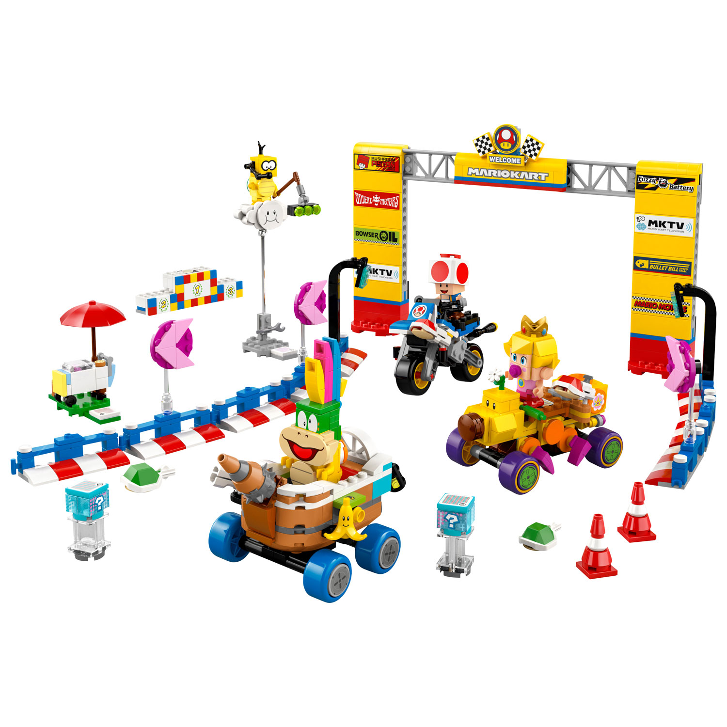 LEGO Super Mario: Mario Kart Baby Peach - 823 Pieces (72036)