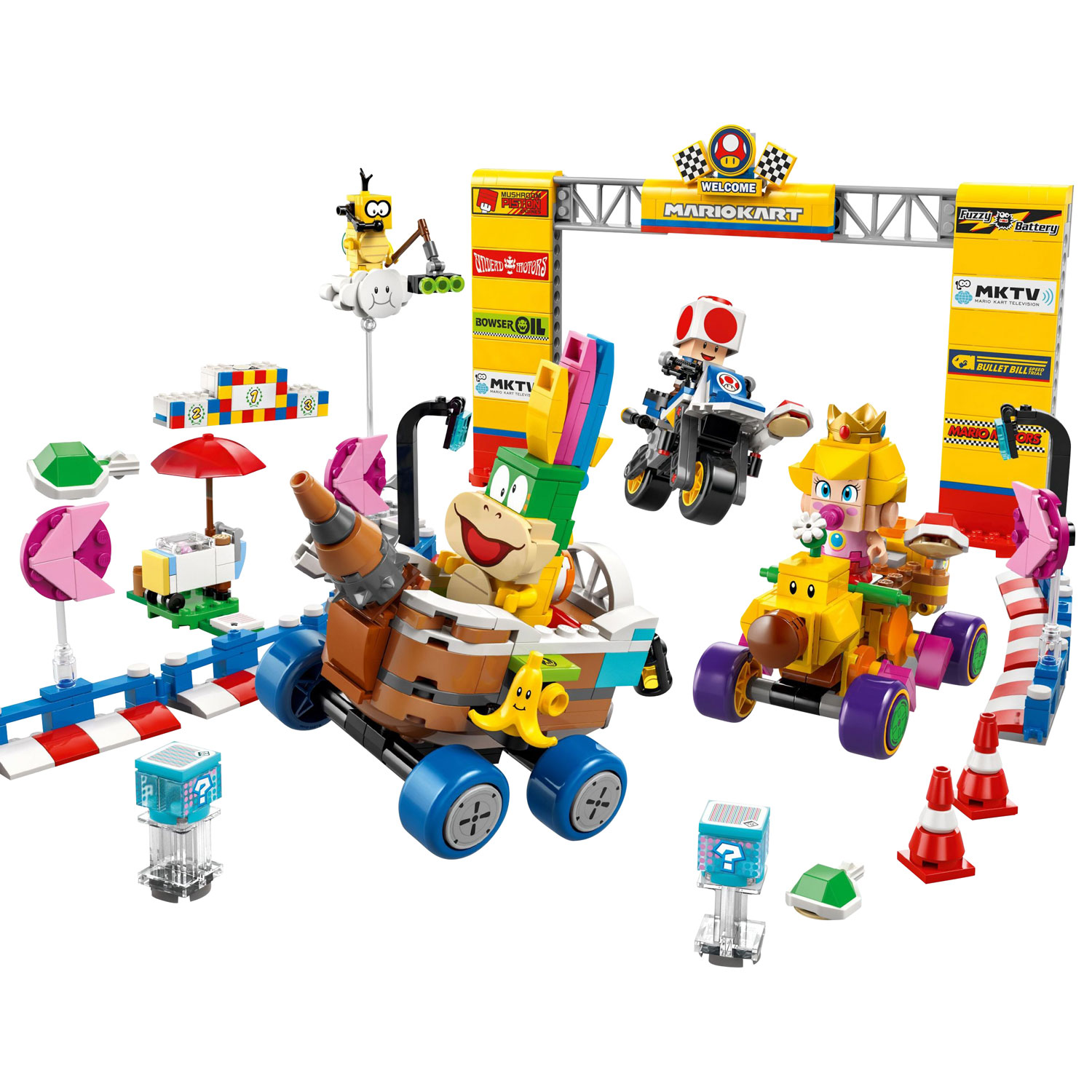 LEGO Super Mario: Mario Kart Baby Peach - 823 Pieces