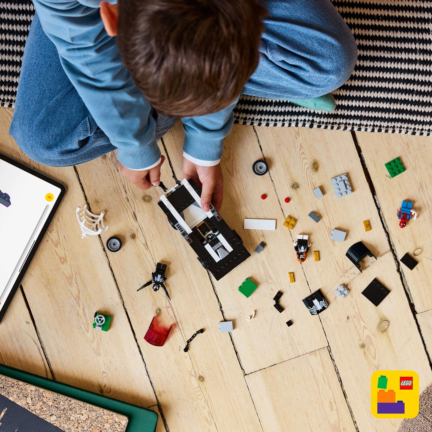 LEGO Marvel: Spider-Man vs. Venom Muscle Car - 254 Pieces