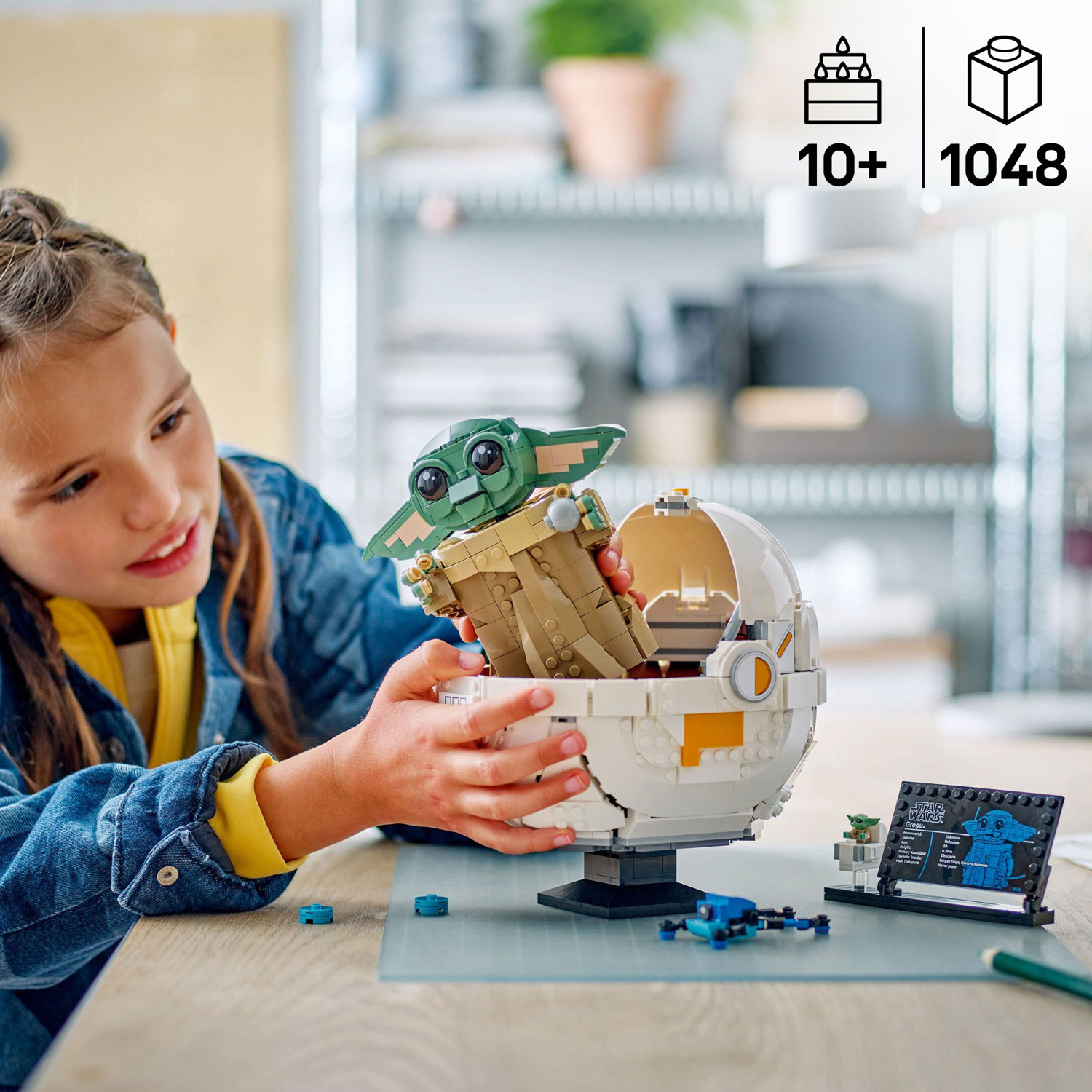 LEGO Star Wars: Grogu et son landau à répulseurs - 1048 pièces