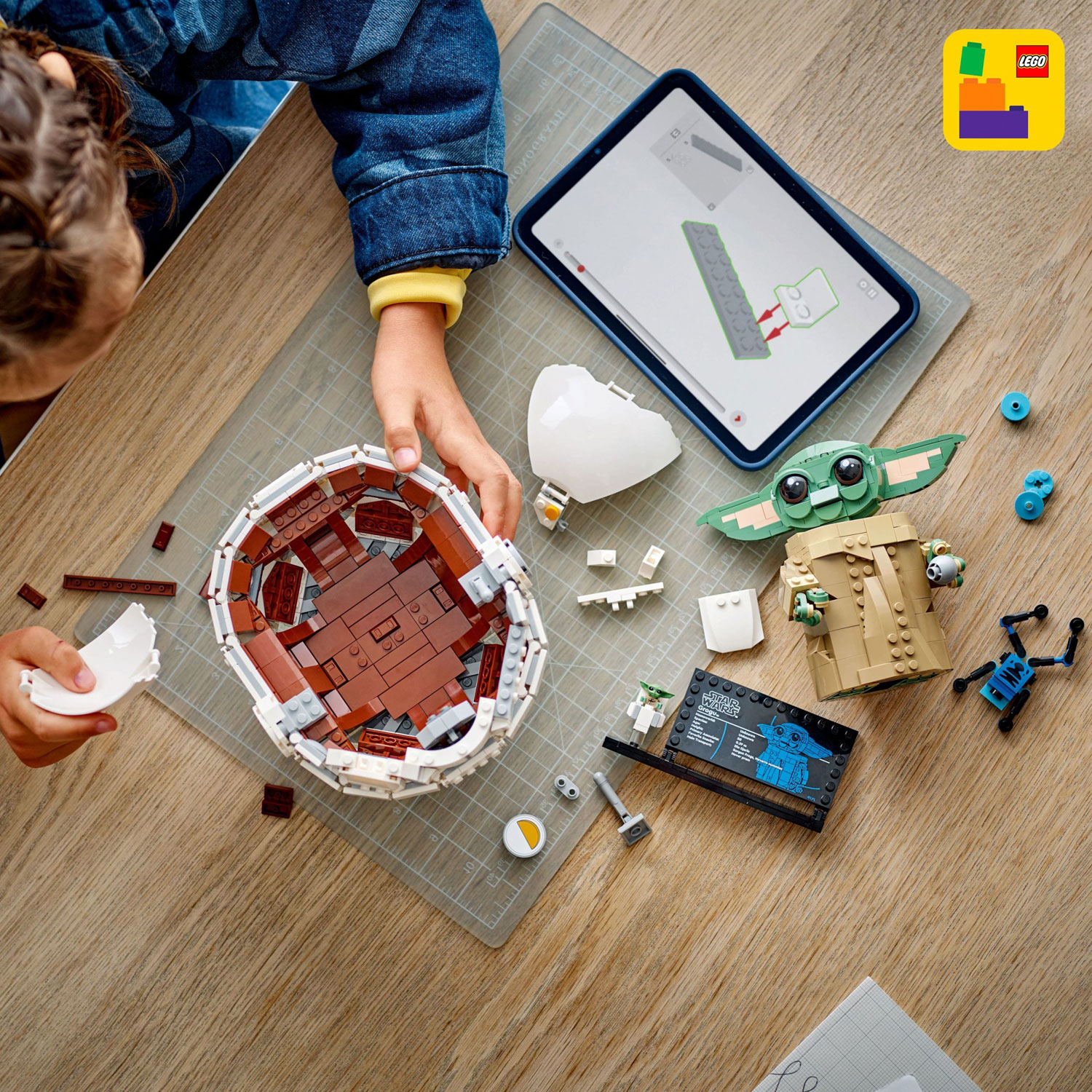 LEGO Star Wars: Grogu et son landau à répulseurs - 1048 pièces