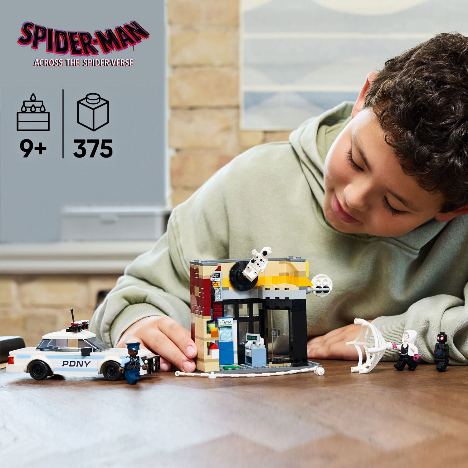 LEGO Marvel: Spider-Verse: Miles Morales vs. The Spot - 375 Pieces