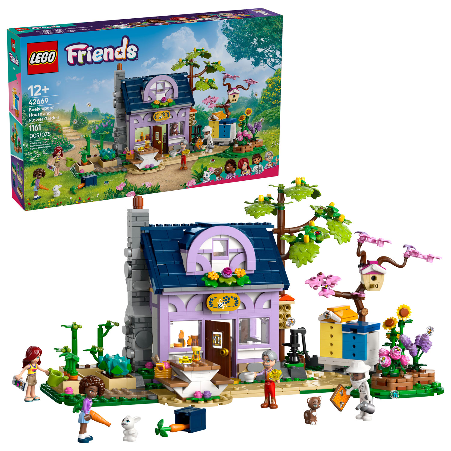 LEGO Friends : La maison des apiculteurs et le jardin fleuri - 1161 pièces