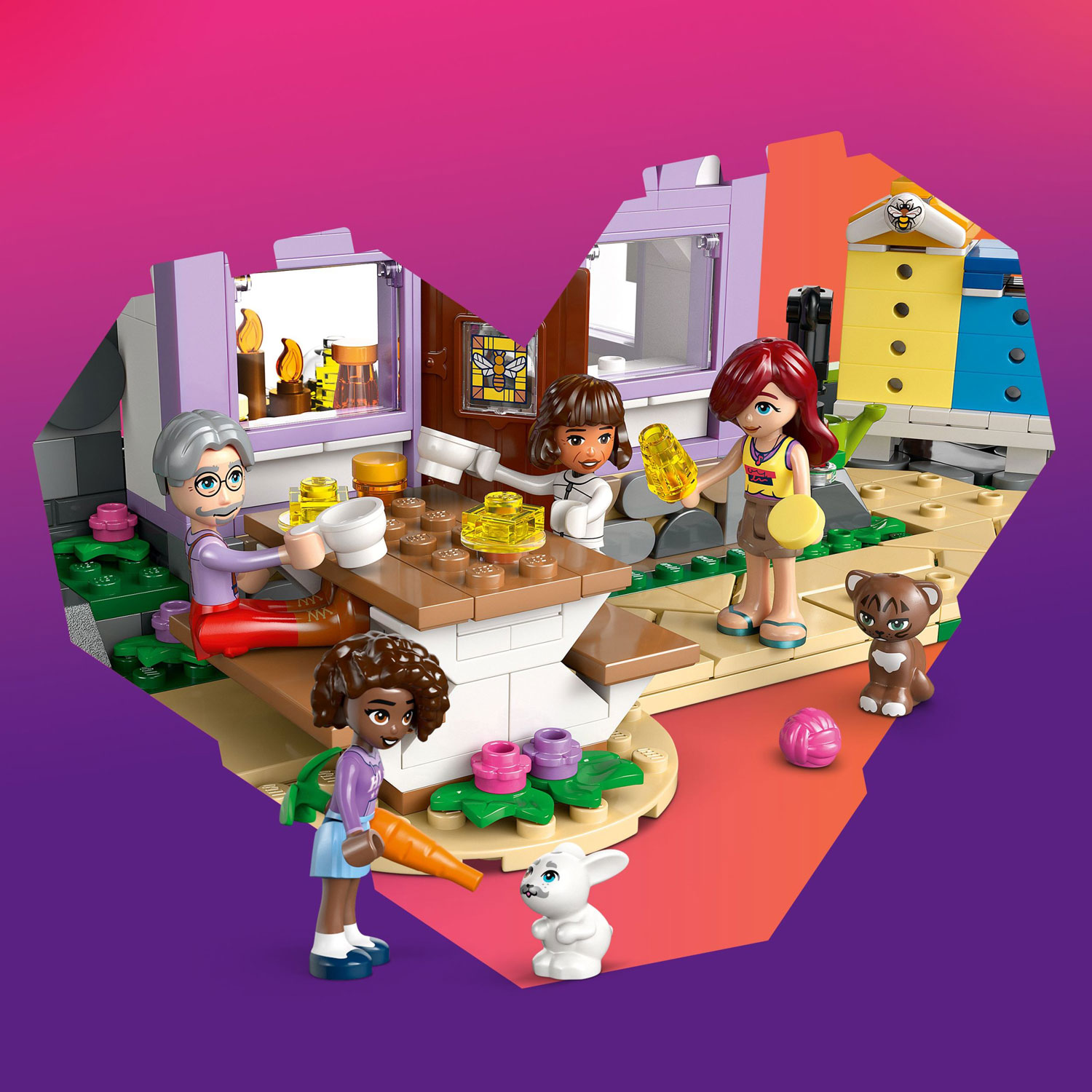 LEGO Friends : La maison des apiculteurs et le jardin fleuri - 1161 pièces