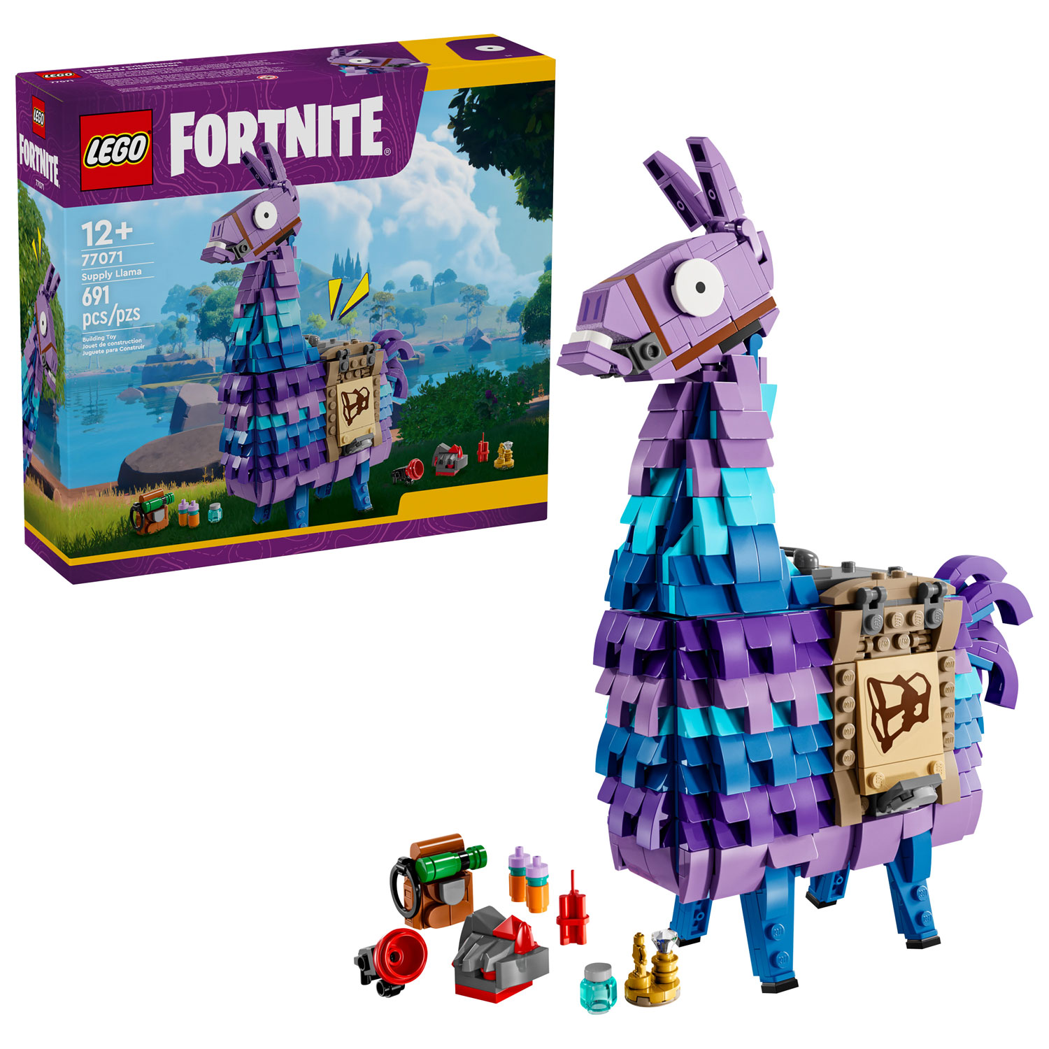 LEGO Fortnite Supply Llama 691 Pieces 77071 Best Buy Canada