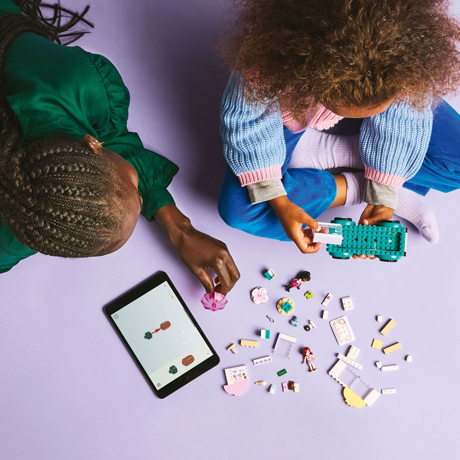 LEGO Friends : Le camion de crème glacée de Heartlake City - 92 pièces