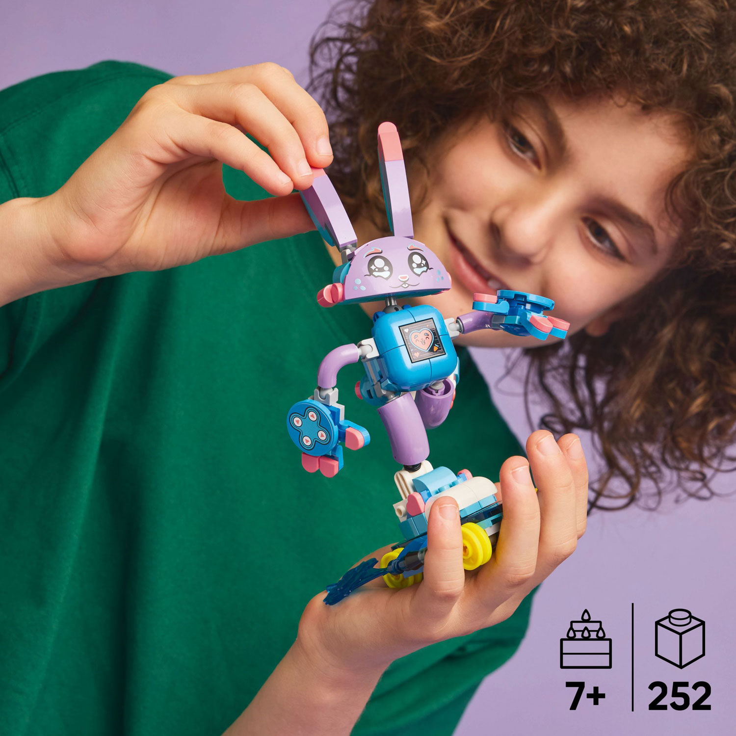 LEGO DREAMZzz : Izzie et Bunchurro le lapin joueur - 252 pièces