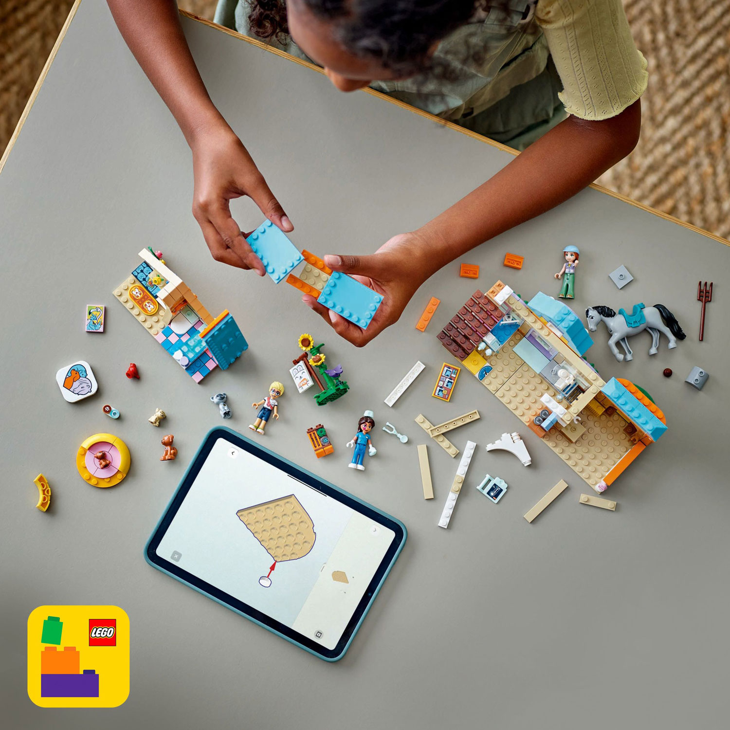 LEGO Friends : La clinique vétérinaire pour chevaux et animaux de compagnie - 428 pièces