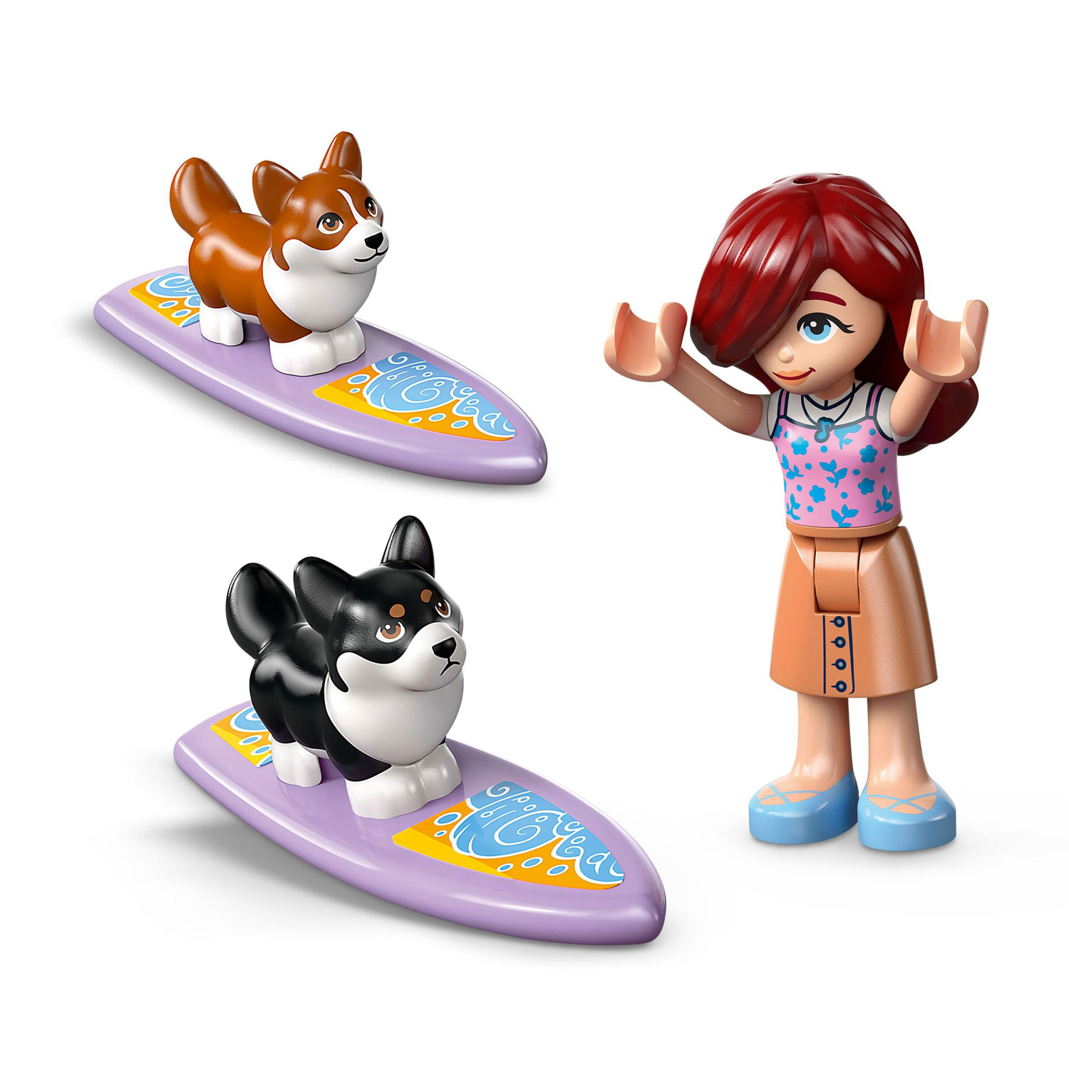 LEGO Friends: Surfing Dogs and Scooter Adventure - 113 Pieces