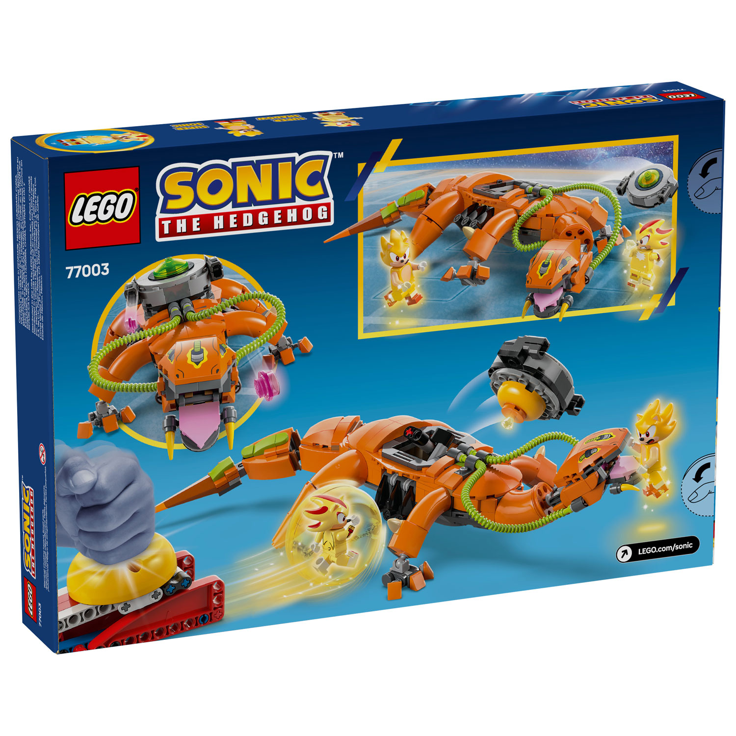 LEGO Sonic - The Hedgehog: Super Shadow vs. Biolizard - 419 Pieces