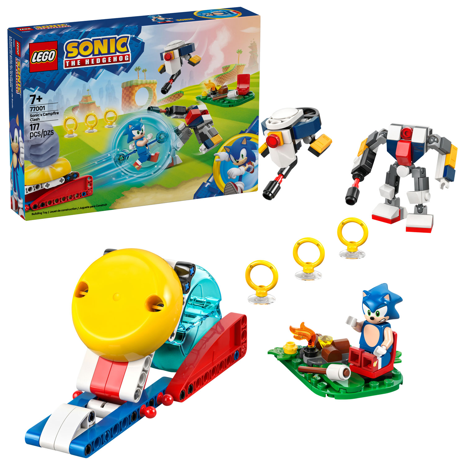 LEGO Sonic - The Hedgehog: Sonic’s Campfire Clash - 177 Pieces