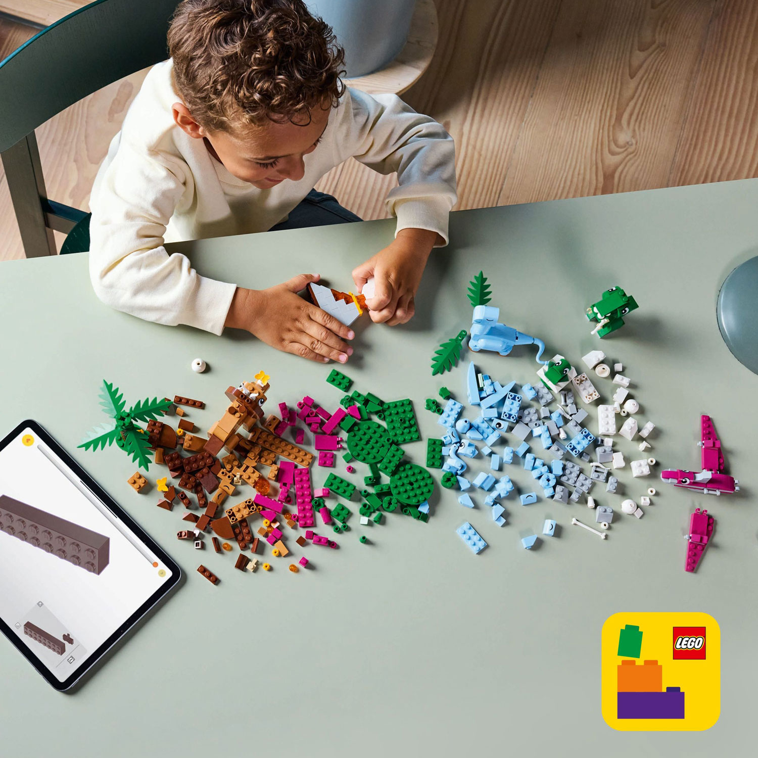 LEGO Classic : Les dinosaures créatifs - 450 pièces