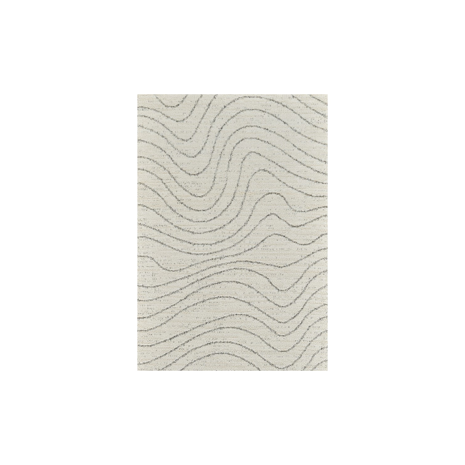 Rug Branch Rahil Comtemporary Abstract Grey/Cream Indoor Area Rug