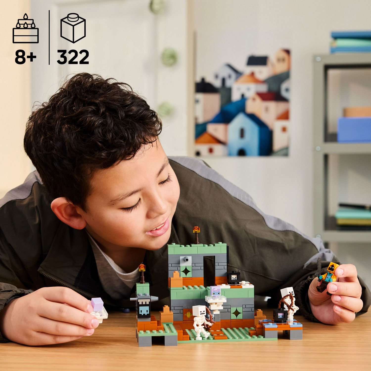 LEGO Minecraft : La chambre des épreuves - 322 pièces