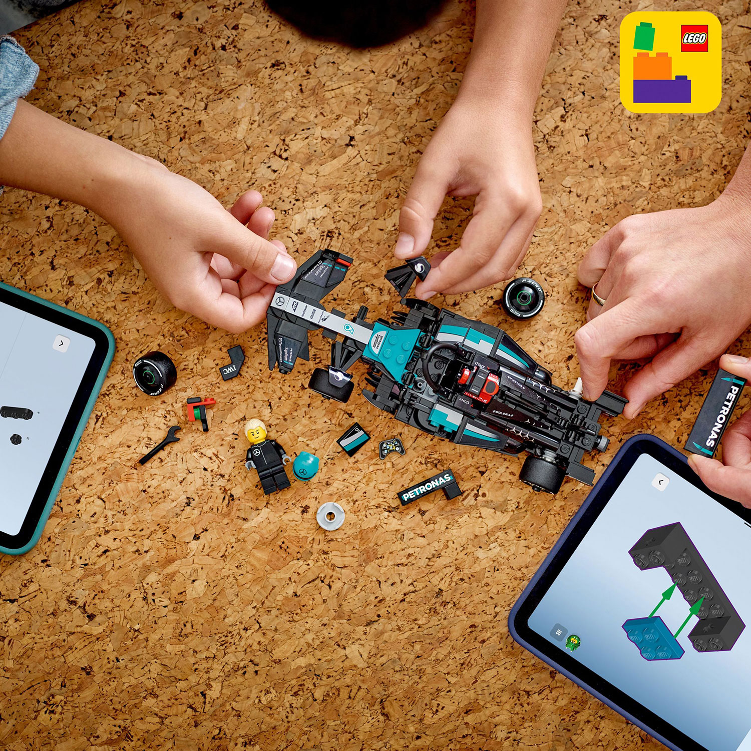 LEGO Speed Champions : Voiture de course Mercedes-AMG F1 W15 - 267 pièces