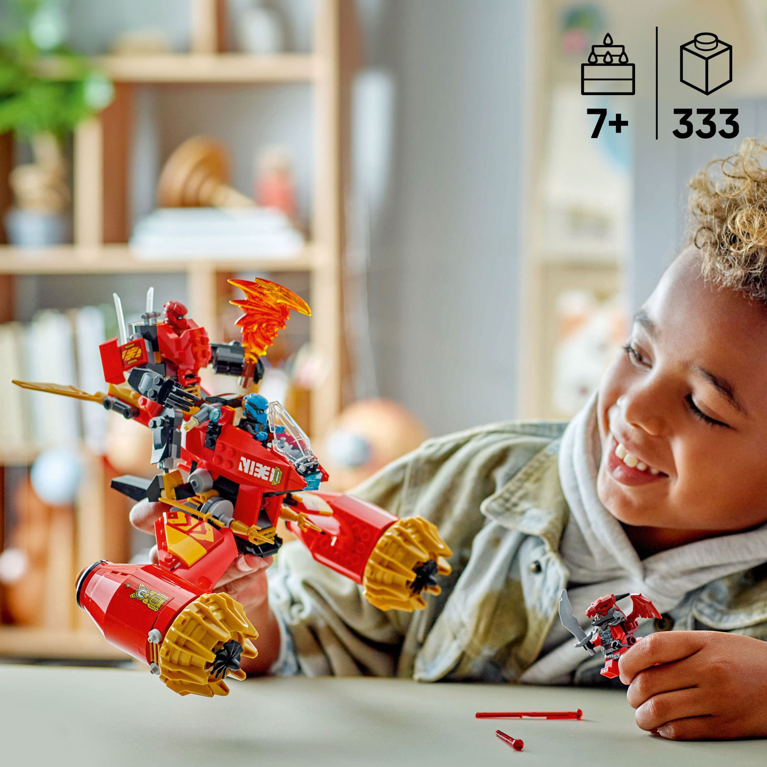 LEGO Ninjago: Kai's Mech Storm Rider - 333 Pieces (71830) | Best