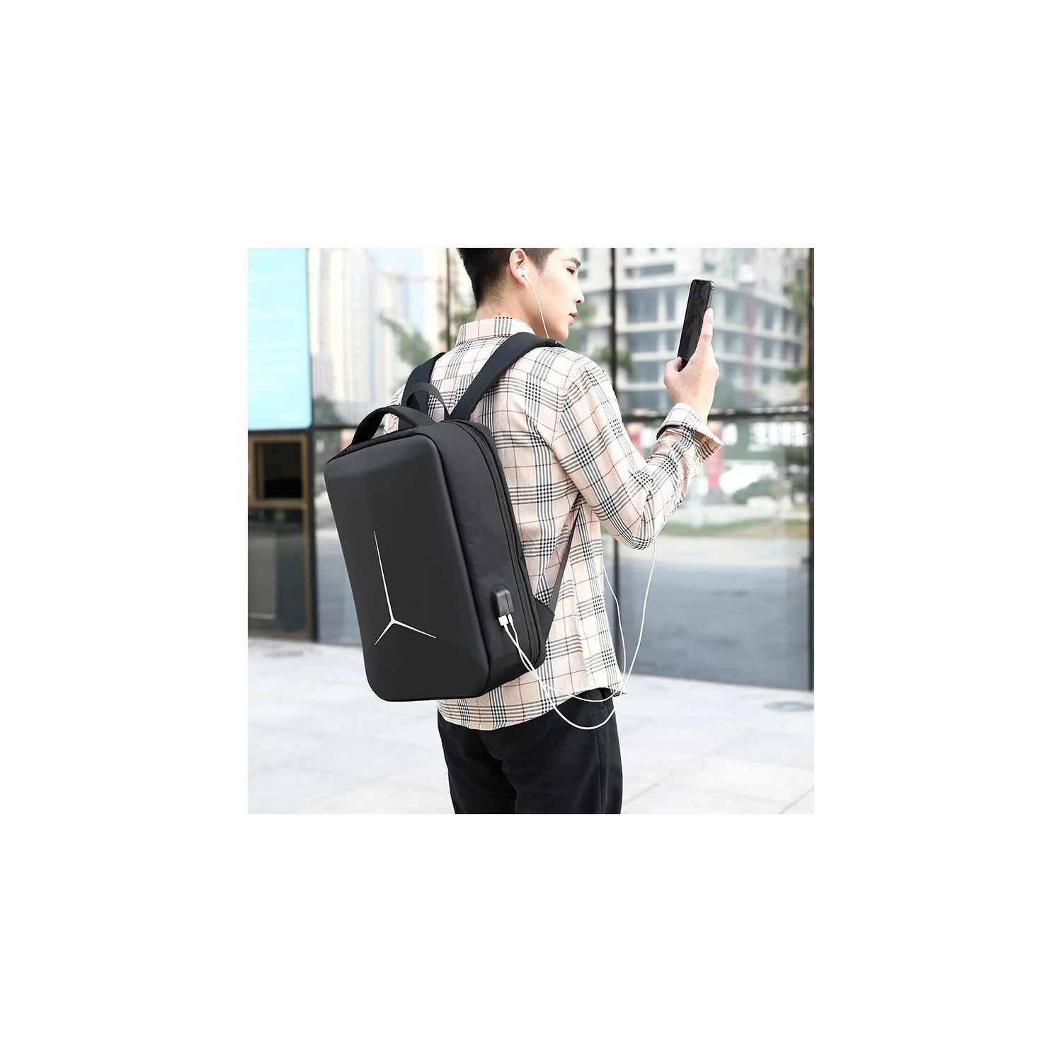 Anti Theft Backpack Men Business Laptop Backpack Bag Waterproof Charging Minimalist Daypack Male Mochila Women Men Backpacks