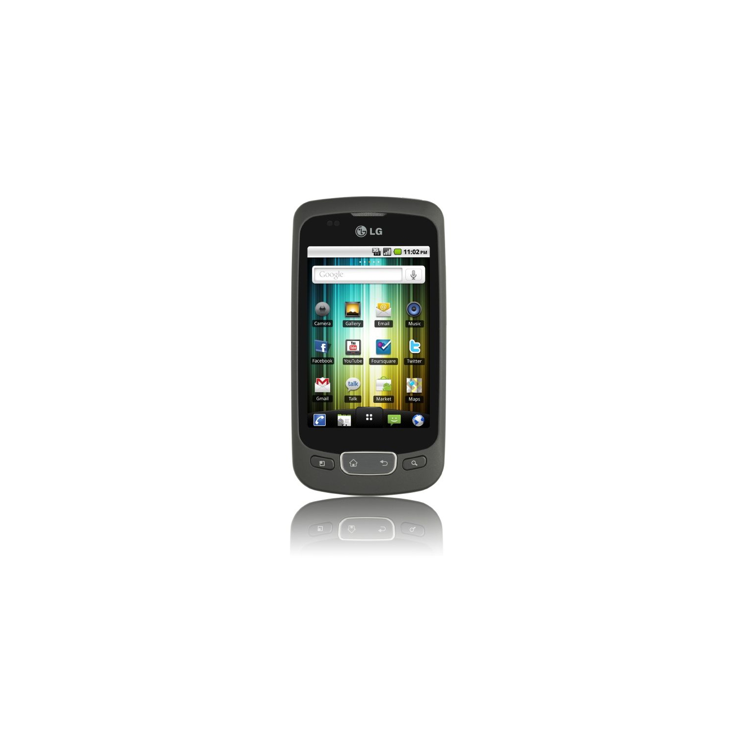 Refurbished - Lg OPTIMUS ONE - Black - Unlocked