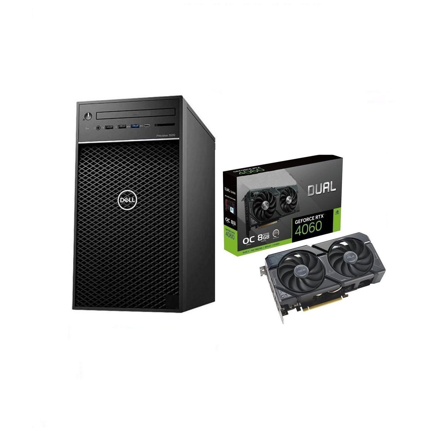 Refurbished (Excellent) Dell RTX-4060 Precision i7-9700 Gaming PC(Fast 3.00Ghz@4.70Ghz Intel i7/32.0GB Ram/1.0TB SSD/8.0GB Nvidia Geforce RTX 4060 Gaming Edition/Windows 10 Pro)