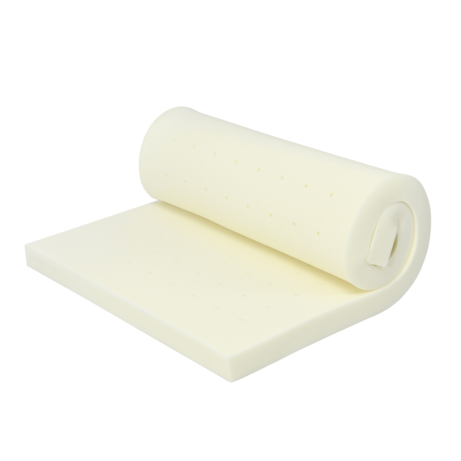 Costway 3" Bed Mattress Topper Air Cotton for All Night's Comfy Soft Mattress Pad Queen