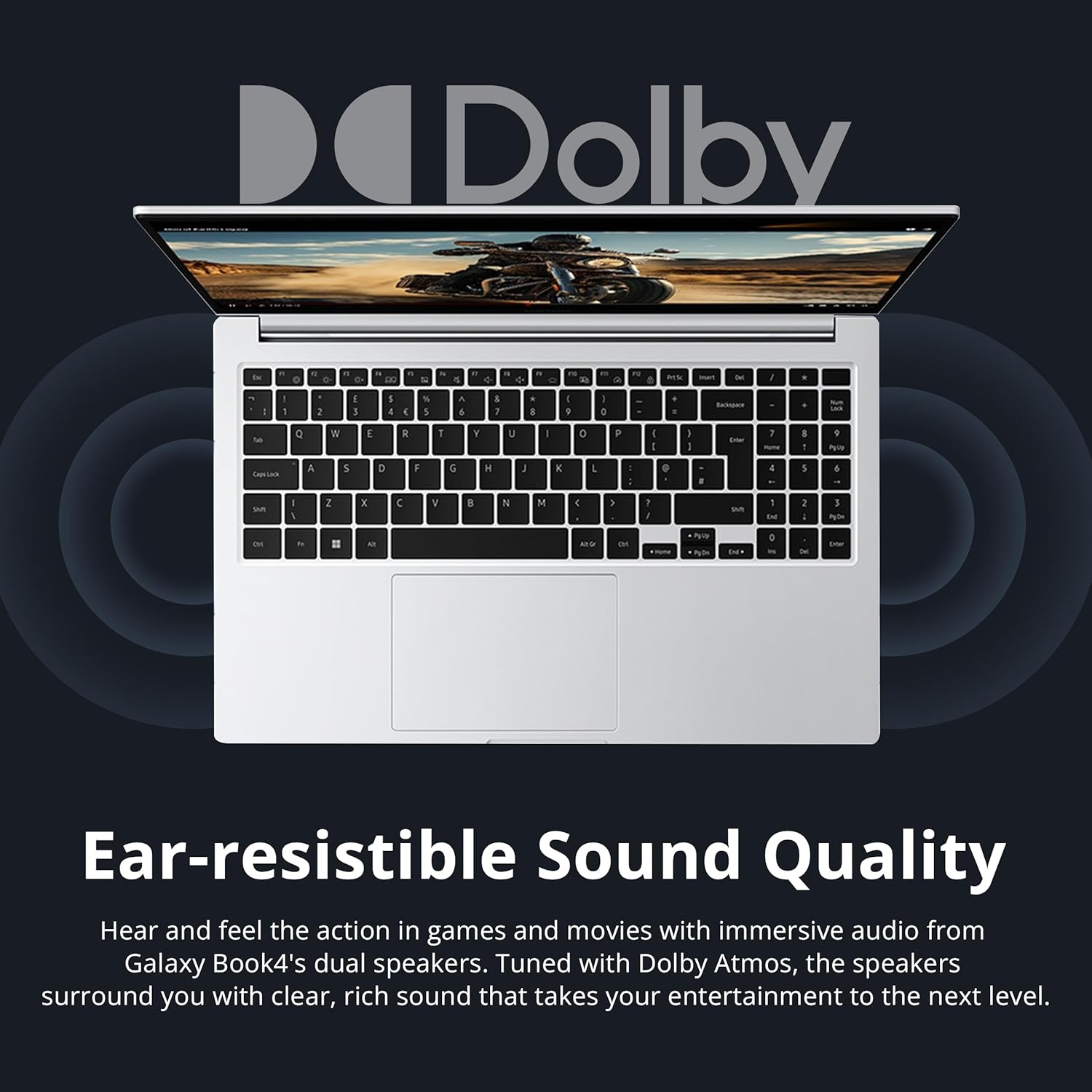 Samsung Galaxy Book4 15.6" FHD Laptop, Intel 7 150U Processor, 800GB Storage, 16GB LPDDR4X, Backlit Keyboard, Windows 11 Pro, Silver