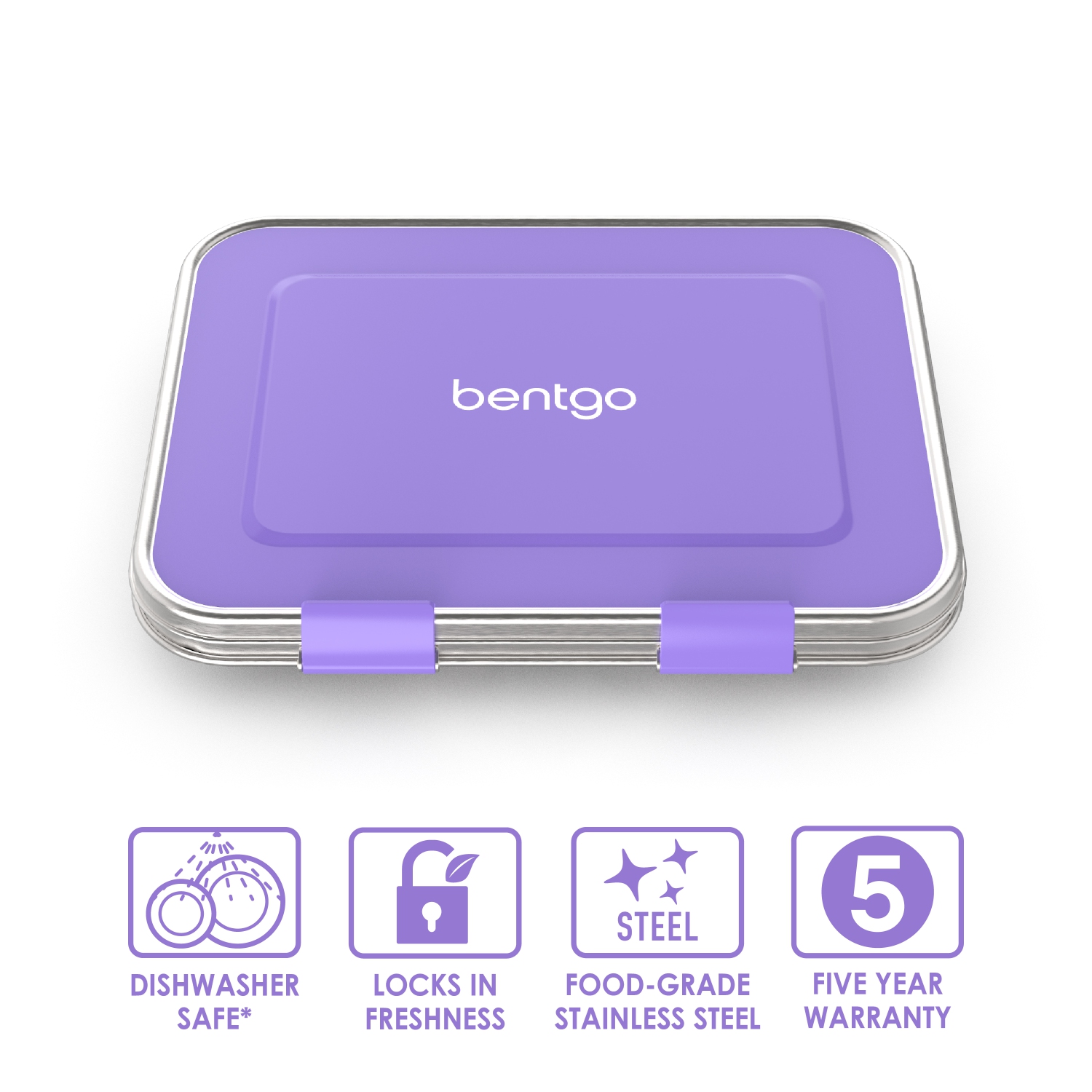 Bentgo Kids Stainless Steel Leak-Resistant Lunch Box