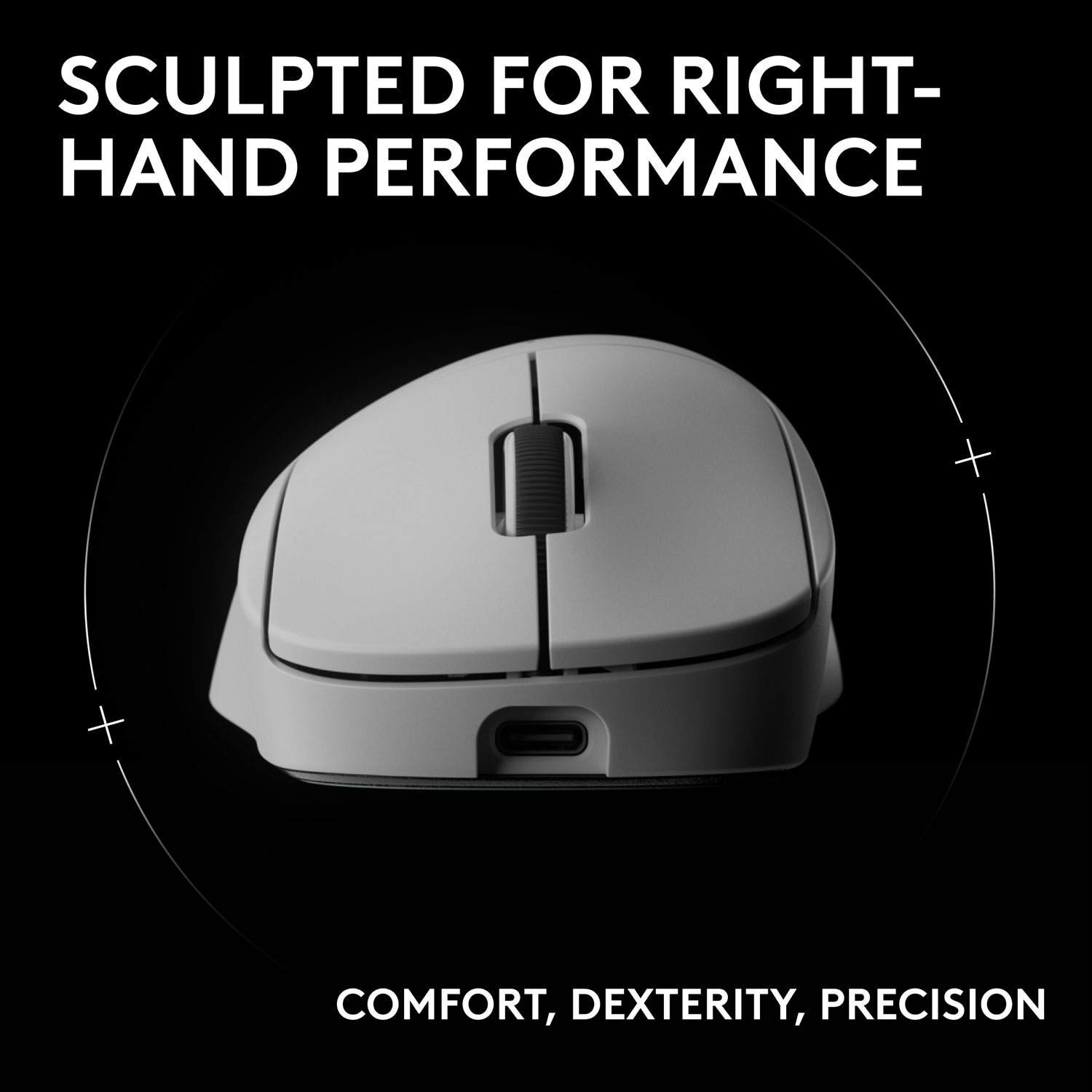 SUPERLIGHT 2 DEX ホワイト PRO X SUPERLIGHT 2 DEX ワイヤレスゲーミングマウス｜ロジクールG