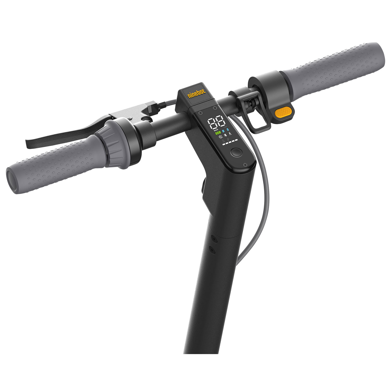 Remis à neuf - Trottinette électrique Ninebot G30P MAX pour adultes de Segway (moteur 350 W/autonomie 65 km/vitesse maximale 30 km/h) - Gris foncé