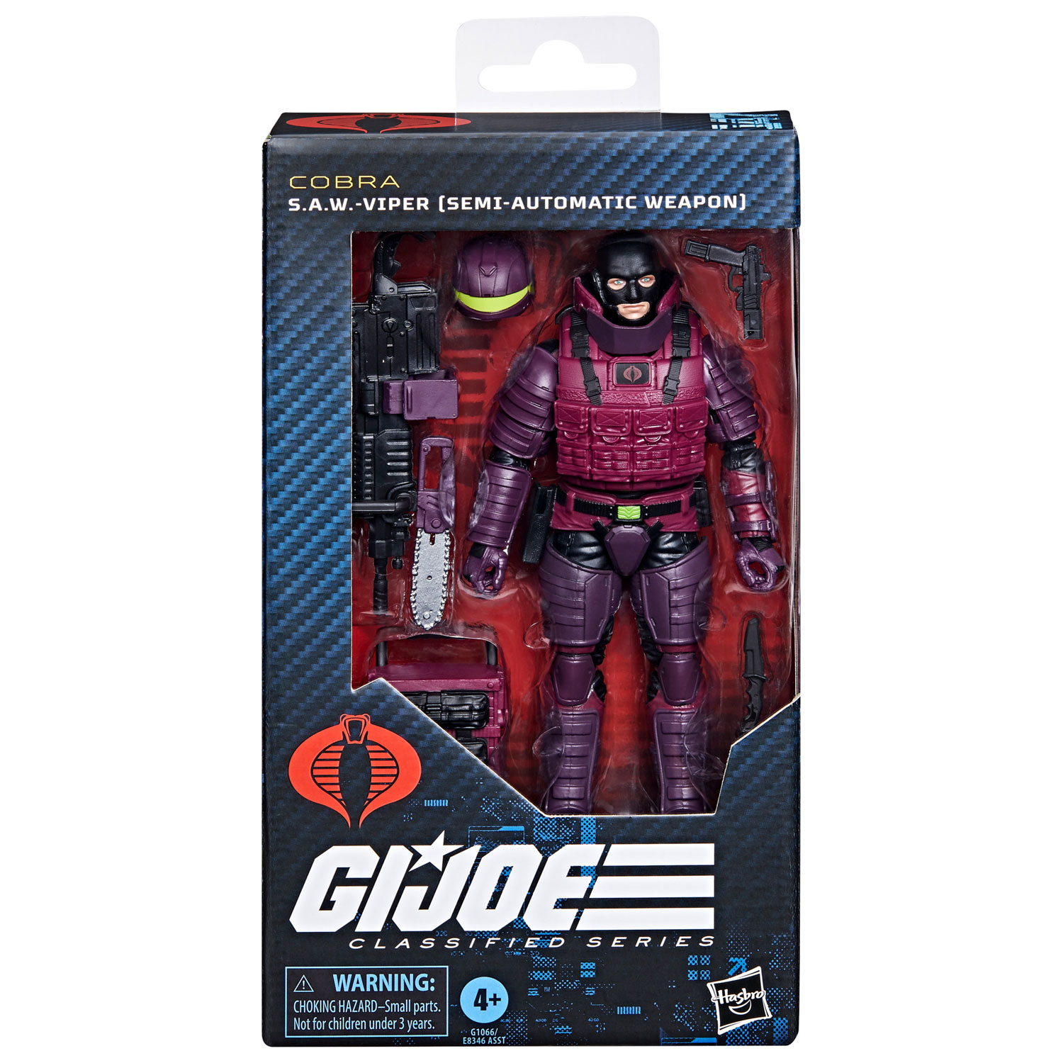 Hasbro G.I. Joe Classified Series - COBRA S.A.W.-Viper Action Figure