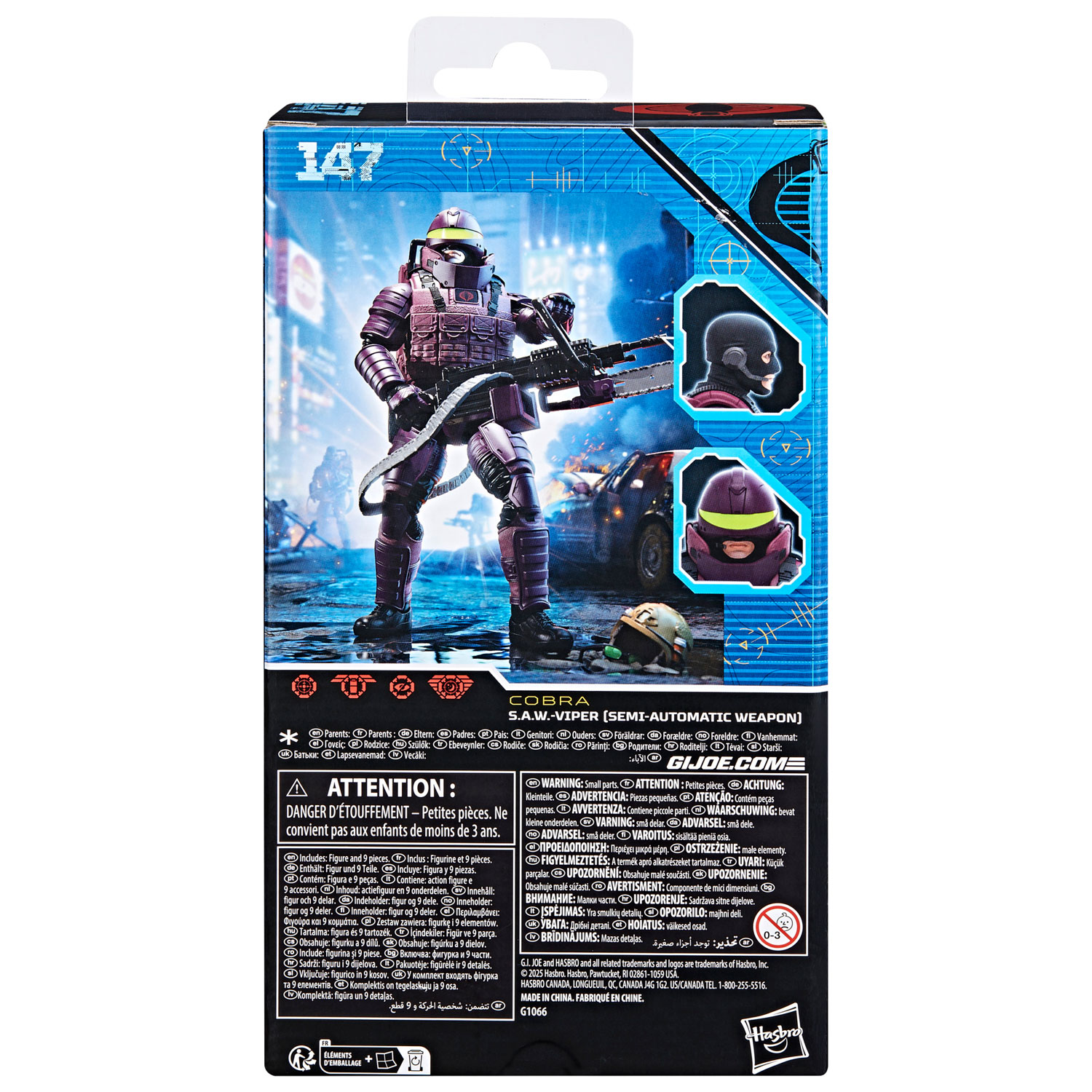 Hasbro G.I. Joe Classified Series - COBRA S.A.W.-Viper Action Figure
