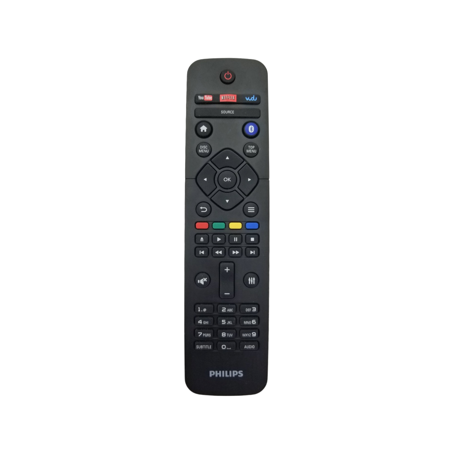 Refurbished (Good) Philips Blu-Ray DVD Player Remote Control RC5830 OEM