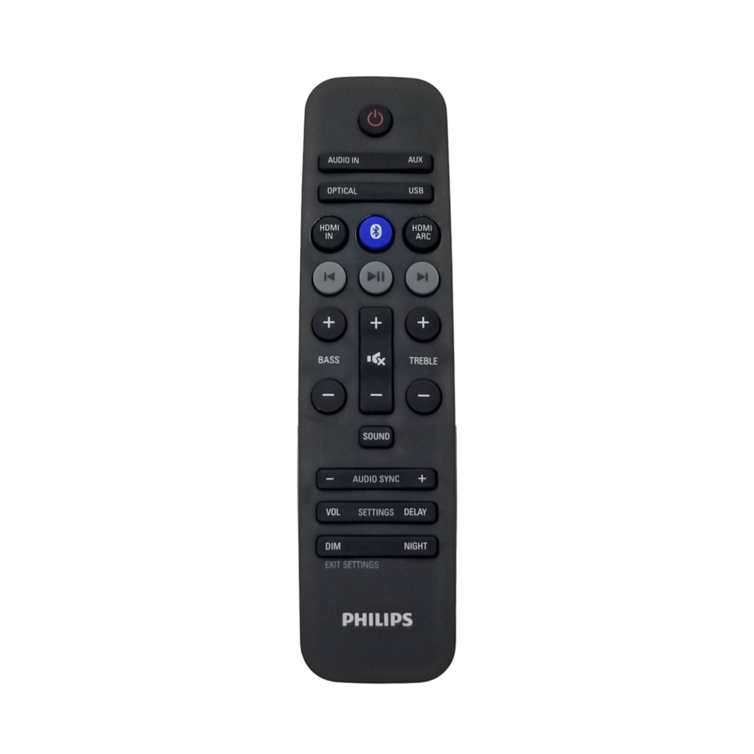 Refurbished Philips Soundbar Remote Control A1037-25B-010 OEM