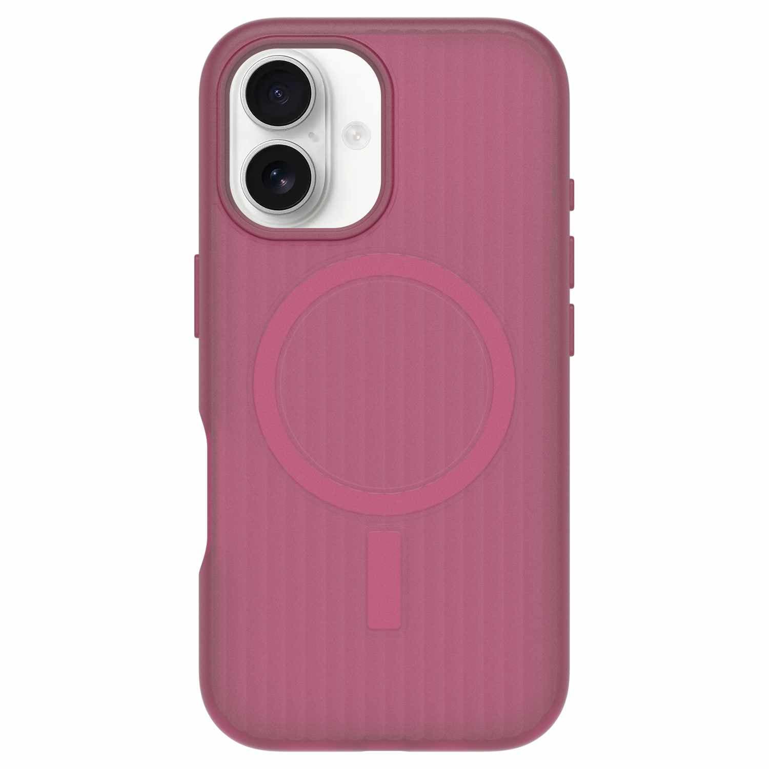 Étui souple Symmetry d'OtterBox pour iPhone 16 - coque rigide rose durable avec compatibilité MagSafe