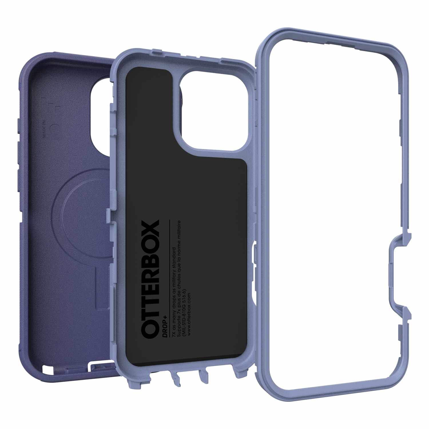 Étui Defender Pro d'OtterBox pour iPhone 16 Pro Max - Protection robuste optimale violet